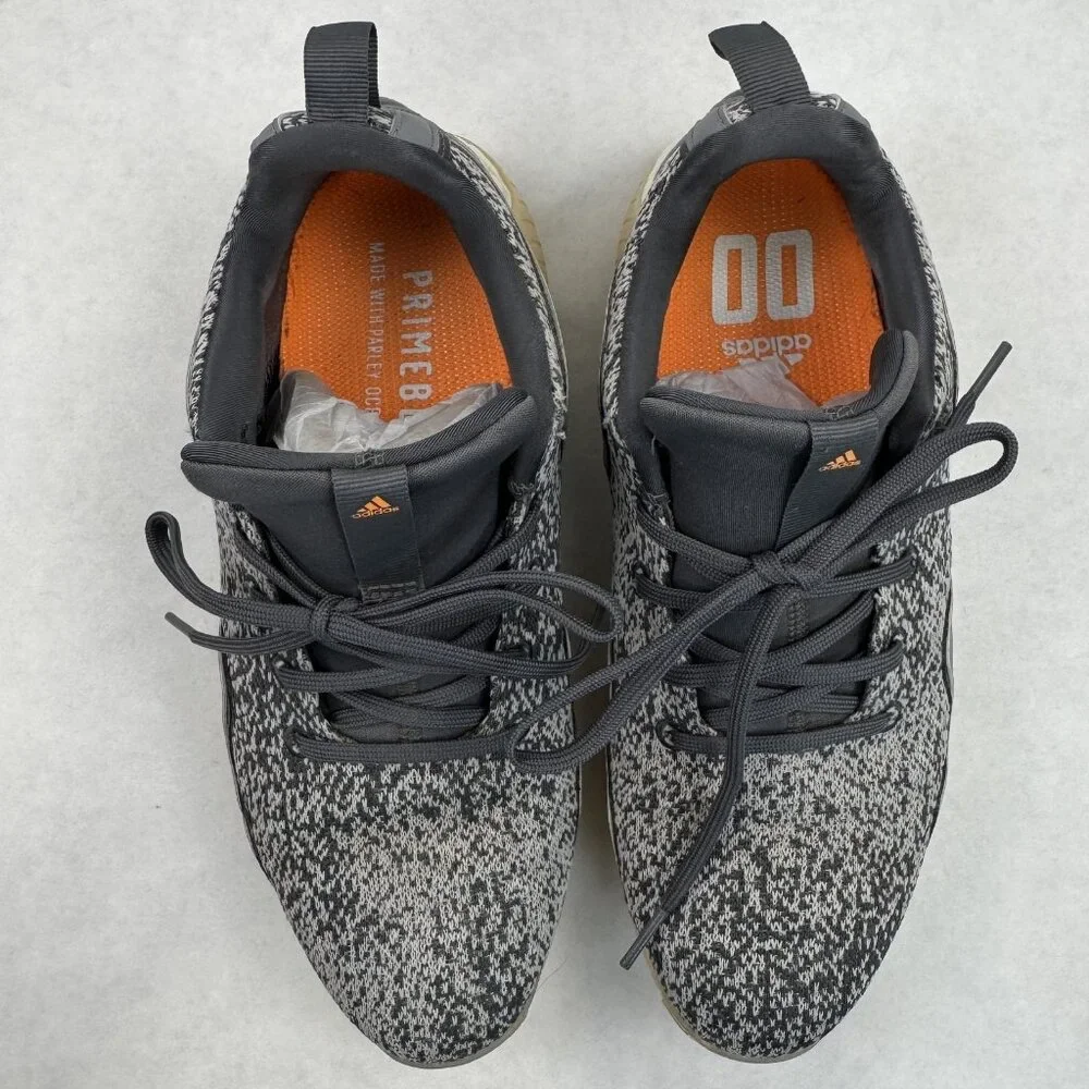 Adidas Mens Size 8 Gray Codechaos 21 Golf Shoes Primeblue Spikeless Lace Up - Picture 8 of 13